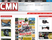 Tablet Screenshot of cmn.cz