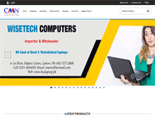 Tablet Screenshot of cmn.com.pk