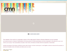 Tablet Screenshot of cmn.org.au