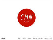 Tablet Screenshot of cmn.co.jp